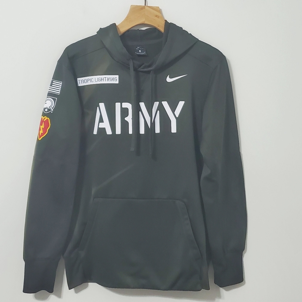 Nike Army Green Tropic Lightning West Point Hoodie